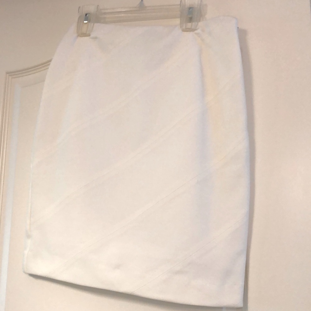 Creamy white skirt
